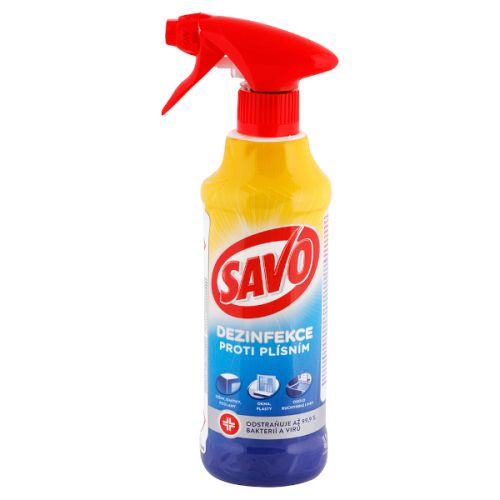 Savo Dezinfekce proti pl�sn�m rozpra�ova� 500 ml Savo Dezinfekce proti pl�sn�m rozpra�ova� 500 ml